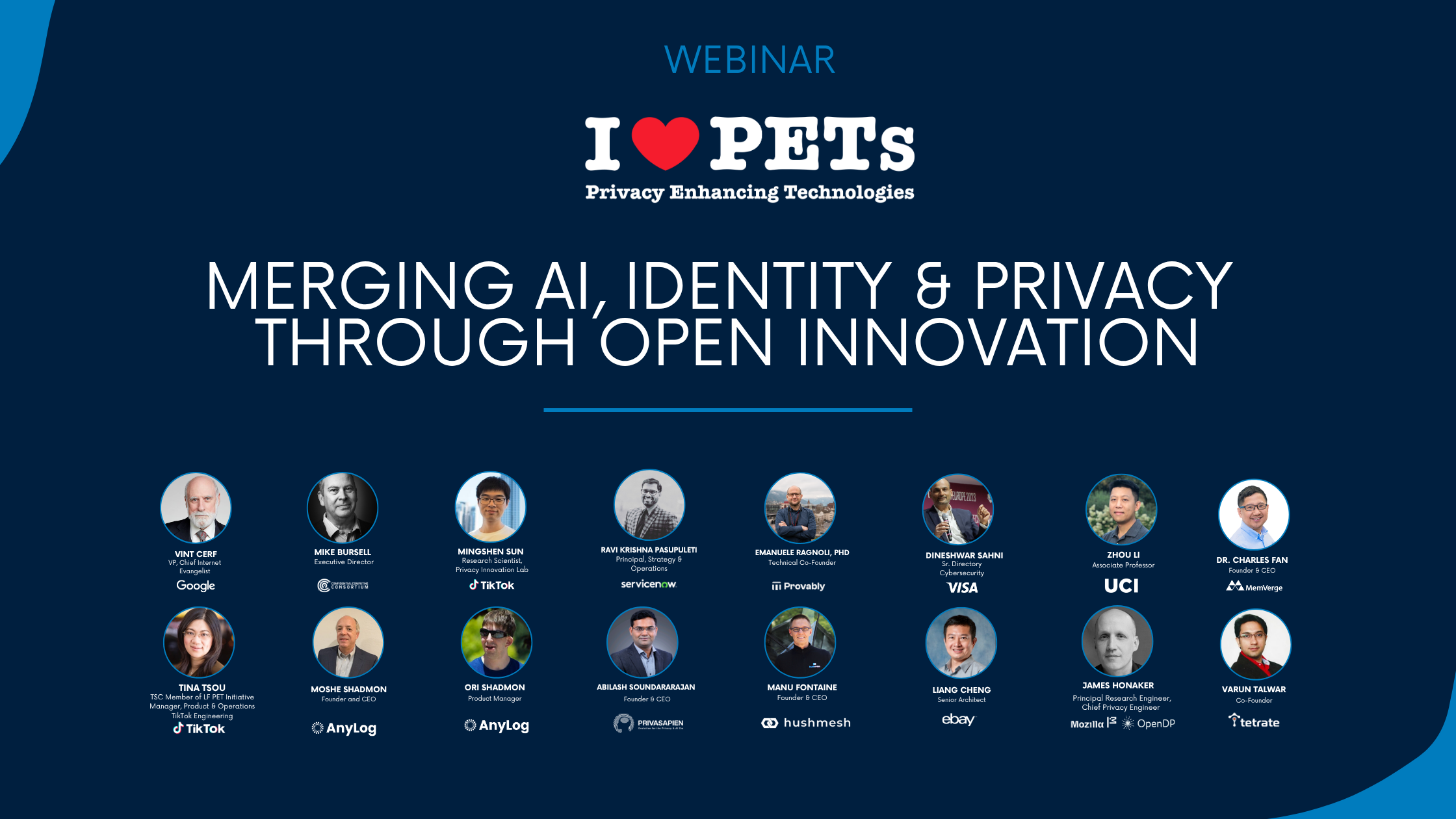 I Love PETs Webinar Card